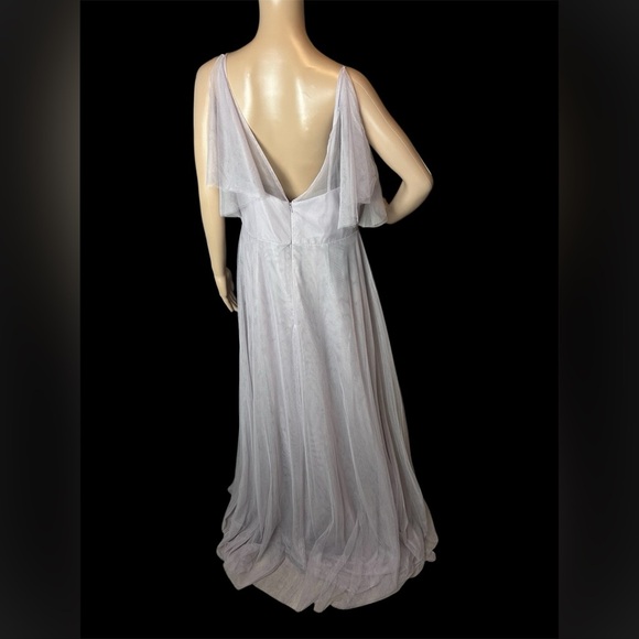 Jenny Yoo Collection Aeryn Maxi Dress Event Elegant Fairy Women Size 16 EUC - Picture 7 of 12
